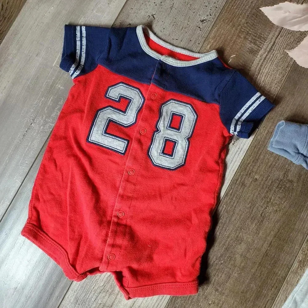 Carter's Baby Boy Size 3M Outfit Bundle - 2 Pieces